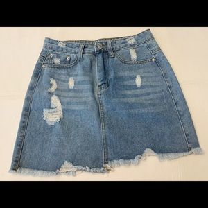 Denim skirt